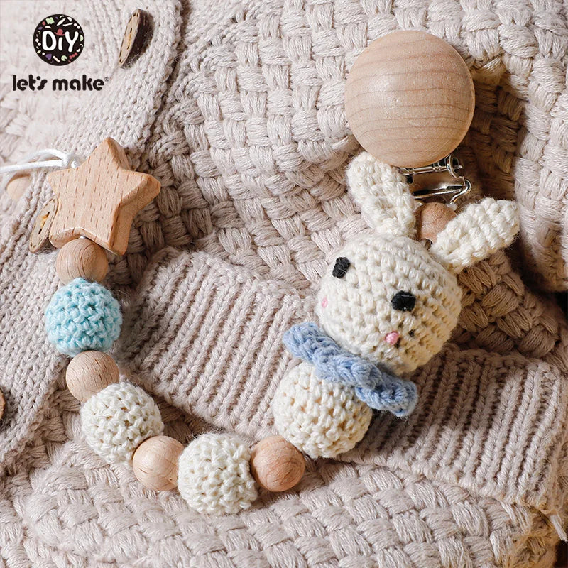 1pc Dummy Crochet Chain Baby Teething