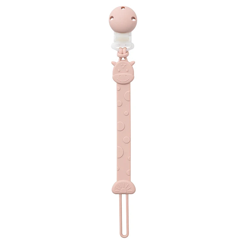 Giraffe Silicone Dummy Clip