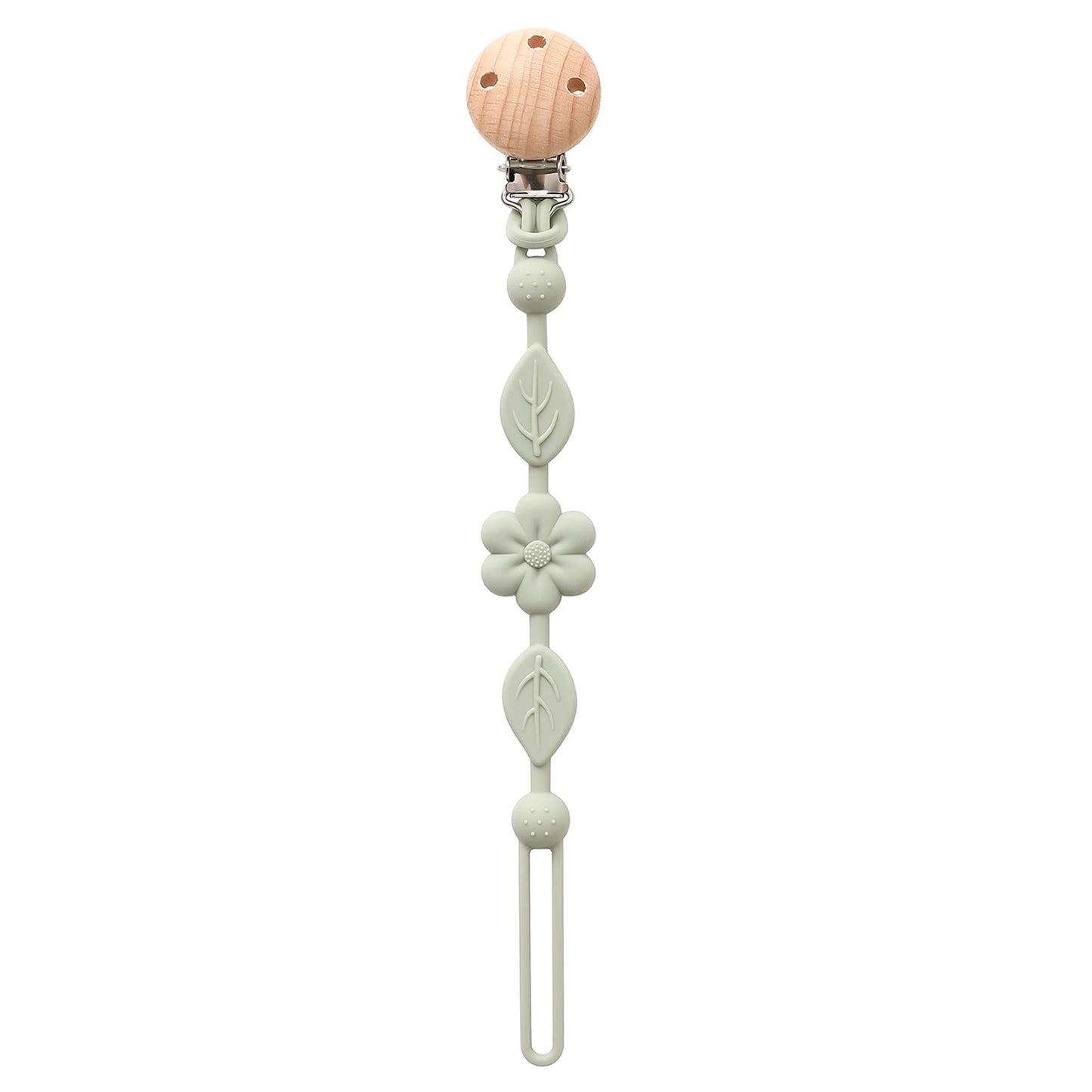1pcs Flower Silicone Dummy Chain