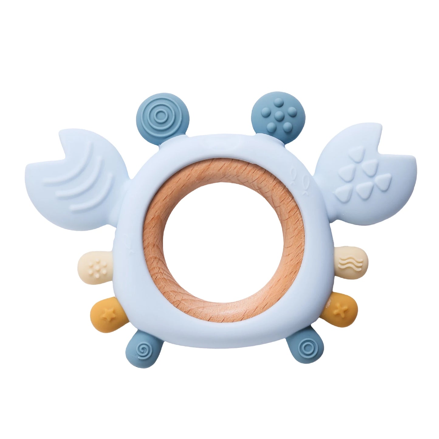 Silicone Crab Baby Teether