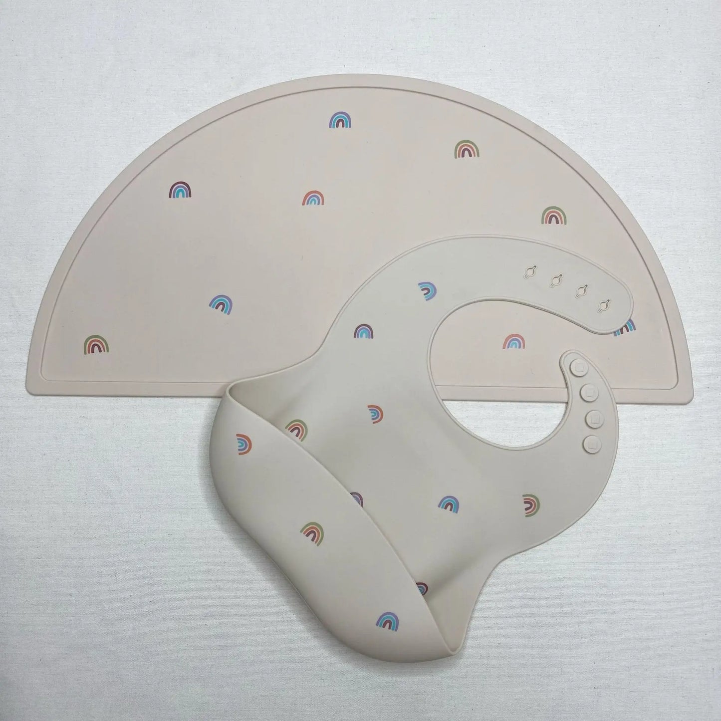 Printed Silicone Placemat & Bib