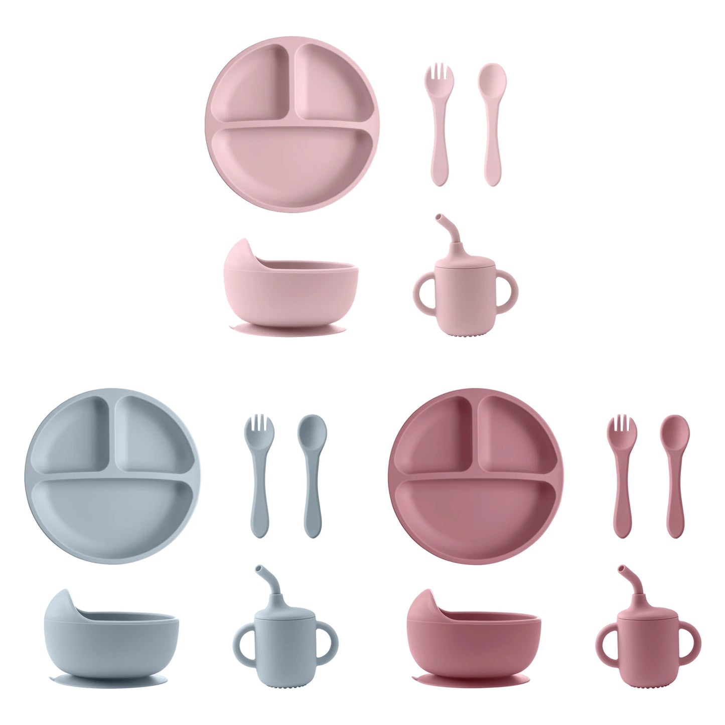 Silicone Feeding Set