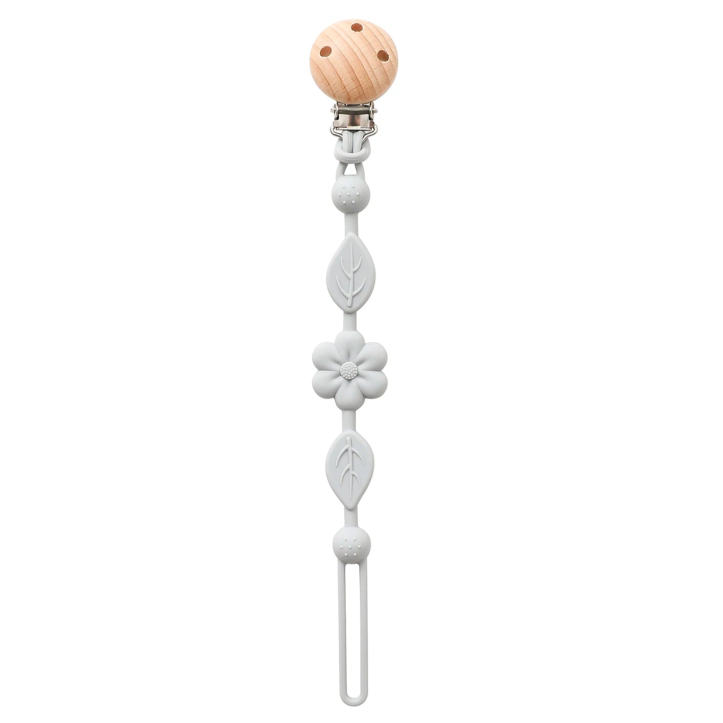 1pcs Flower Silicone Dummy Chain
