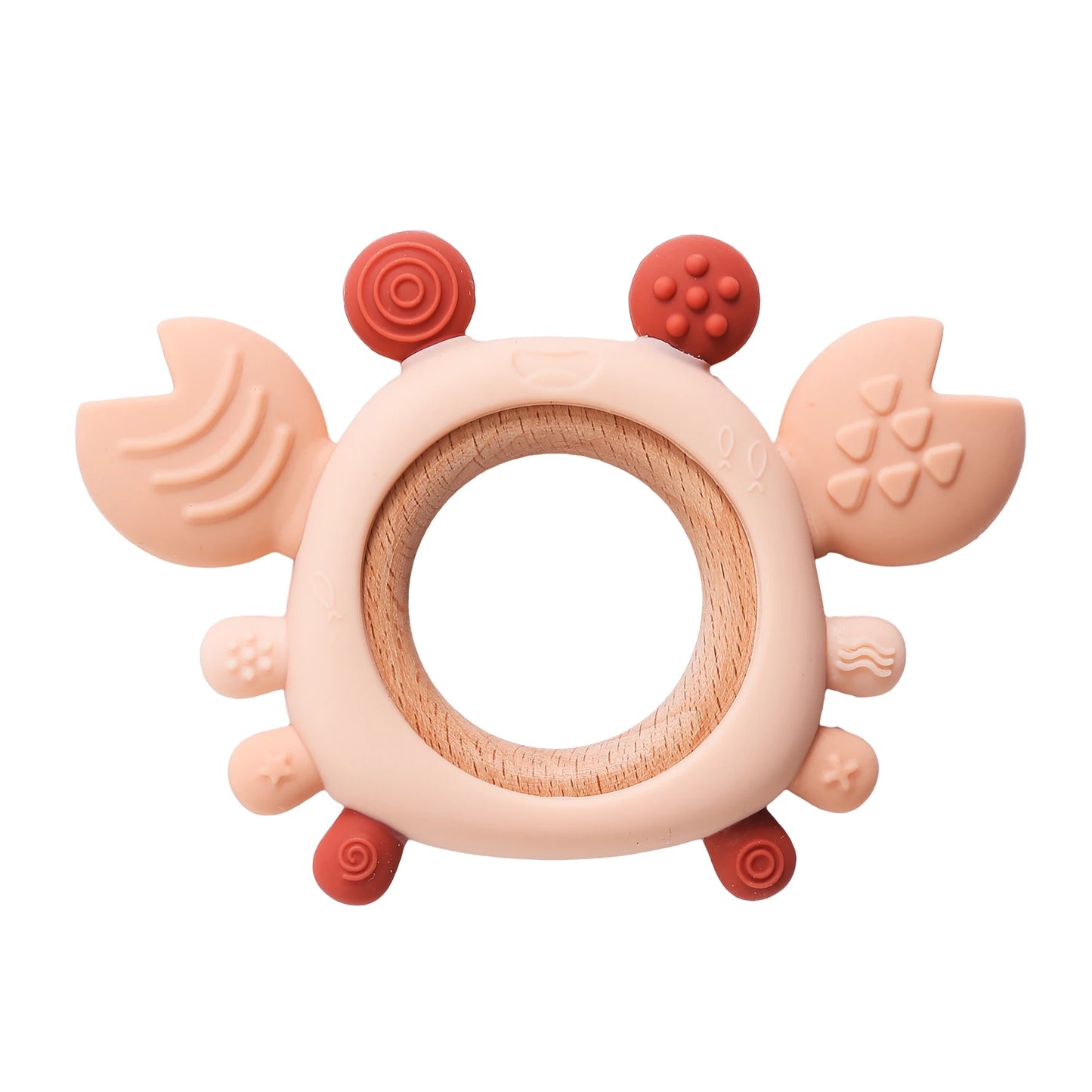 Silicone Crab Baby Teether