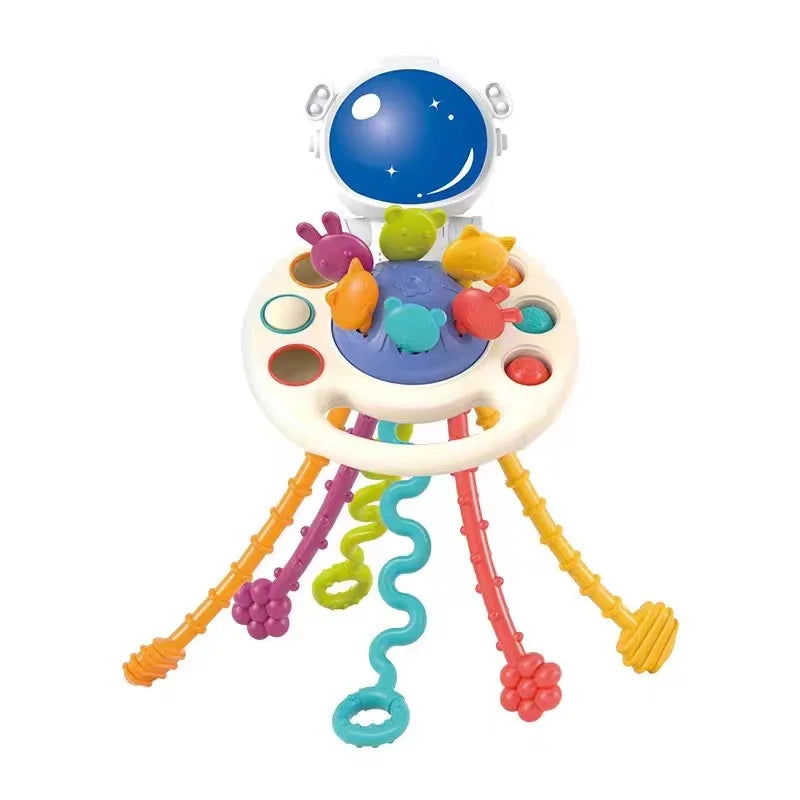 Octopus Silicone Pull String Sensory Toy