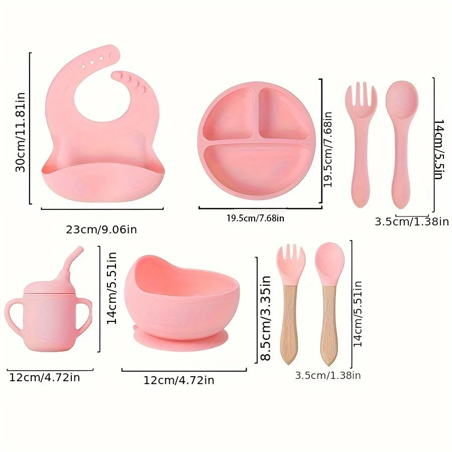 Silicone Baby Feeding Set