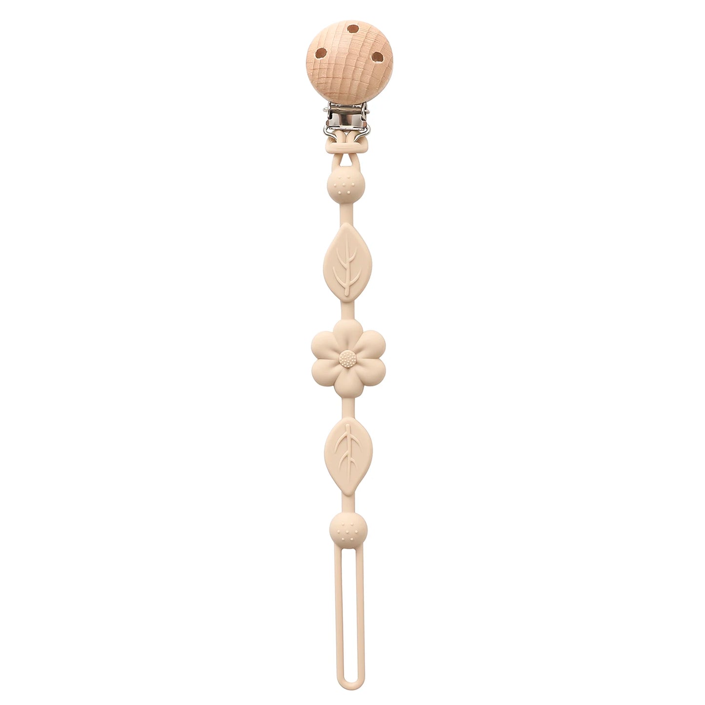 1pcs Flower Silicone Dummy Chain
