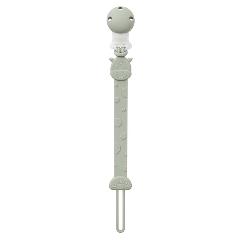 Giraffe Silicone Dummy Clip