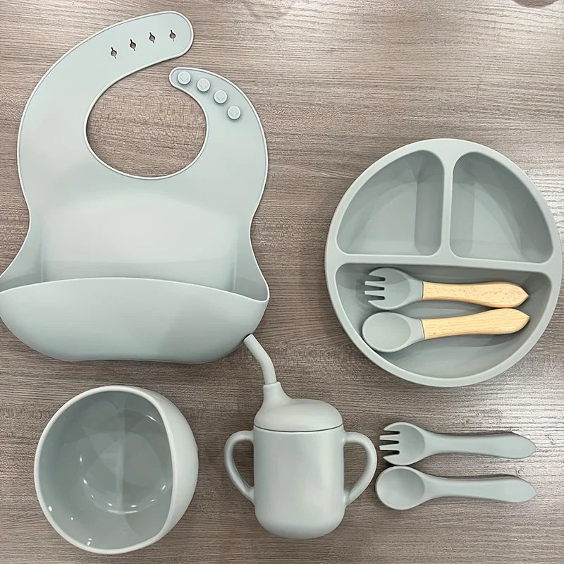 Silicone Baby Feeding Set