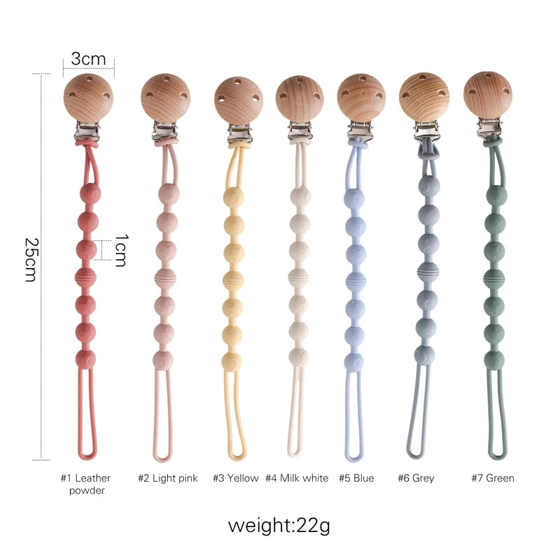 Silicon Chew Bead Dummy Clip