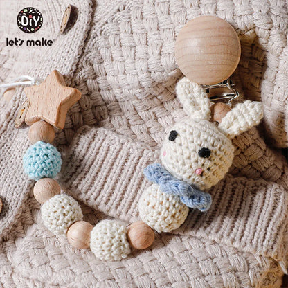 1pc Dummy Crochet Chain Baby Teething