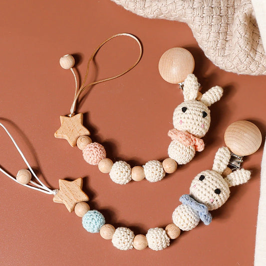 1pc Dummy Crochet Chain Baby Teething