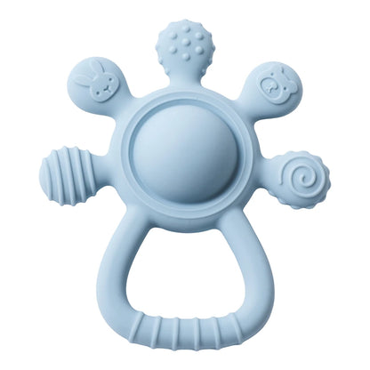 Silicone Teething Rattle Sensory Toy