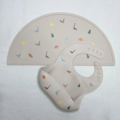 Printed Silicone Placemat & Bib
