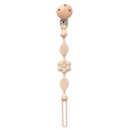 1pcs Flower Silicone Dummy Chain