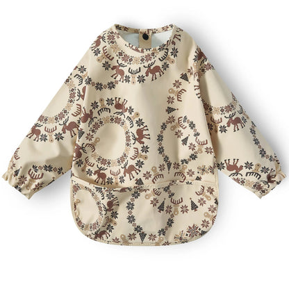 Long Sleeve Waterproof Baby Bib