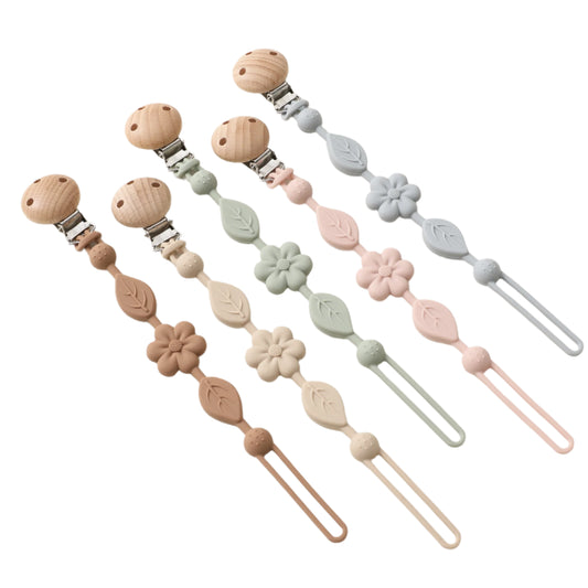 1pcs Flower Silicone Dummy Chain