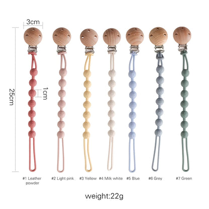Silicon Chew Bead Dummy Clip